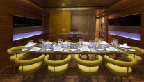 Yacht MABROUK -  Formal Dining